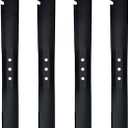 131-4547-03 Mulching Blades Replacement for Toro 22'' Recycler Blades with OE 20330C 20065 104-8697-03 20016 20017 20332 20071 Compatible with Toro Recycler Mower 22 in. Deck 4 PCS