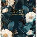 2 x 2026-2027 Monthly Planner - 2 Year Calendar 2026-2027 Monthly Planner, Jan 2026 - Dec 2027, 9" x 11", 24 Months, Tabs, Twin-Wire Binding, Two-Side Pocket, Thick Paper, Holidays & Note Section