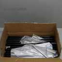 Backdrop Stand, 6.5ft Height 9ft Width Adjustable Photography Background Support Poles with Heavy Duty Flat Base, Photo Metal Steel Pipe and Drape Frame Kit for Parties Birthday Wedding