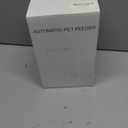 Automatic Cat Feeders for Two Cats, 5L/20 Cups Double Automatic Cat Food Dispenser with 2 Stainless Bowls, Timer Setting 20 Portions 6 Meals Per Day, 10s Meal Call, Pet Feeder for Dog (Black, 5L)