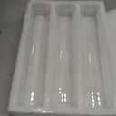 Tall Vases for Centerpieces, Clear Acrylic Cylinder Vase, 4" W x 16" H Round Vase, Decorative Centerpieces Flower Vases for Wedding, Home