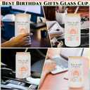 21st Birthday Gifts for Her - 2004 21st Birthday Decorations Gifts for Her 21 Year Old Gift Ideas Glass Cup for Women Daughter Sister Turning 21 Bday Present (16 Ounces)