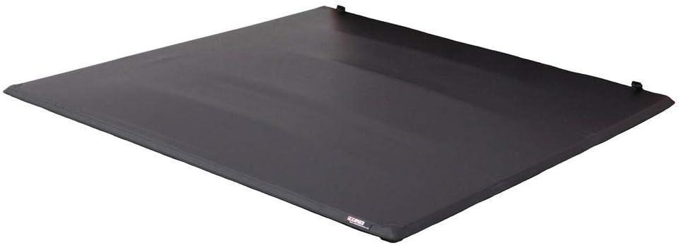 Lund Genesis Tri-Fold Soft Folding Truck Bed Tonneau Cover | 95052 | Fits 1999 - 2006, 2007 Classic Chevy/GMC Silverado/Sierra 8' Bed (96") (Leather Embossed Vinyl)