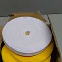 20Rolls Colored Elastic Band Foldover Elastic Cord Stretch Knitted Flat Band for Sewing Crafts DIY Comforter Cuffs