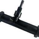 CBTLYSK Ozone Venturi Injector,Black PVDF Material 3/4" NPT Inlets/Outlets, 1/4" Ozone Injection Port, for Cold Plunge, Spa, Pool Circulation Pumps or Irrigation