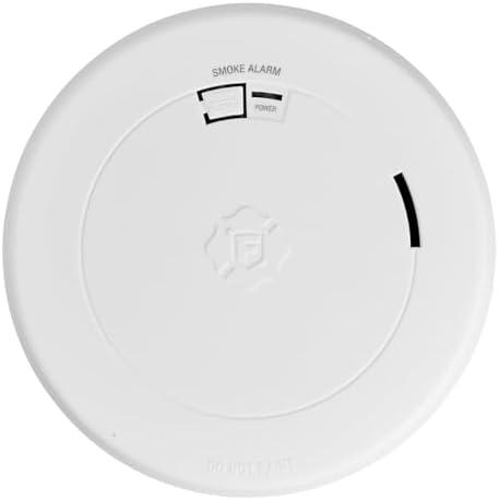 First Alert 10 Year Slim Battery-Powered Photoelectric Smoke Detector