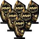 MVP Champion Trophy Award 5-7 Inches Acrylic Most Valuable Player Champion Trophy MVP Medal Champion Prize Cup for Football Basketball Soccer Softball Team