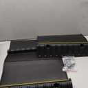 Rubber Garage Parking Mat 17.6 * 23.6 * 2.8" Heavy Duty Wheel Stoppers Anti-Slip Black Parking Aids Automotive Wheel Stabilizer 2 Packs