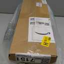 Artificial Cemetery Flowers, Gravesite Decoration Roses, Memorial Bouquets with Cemetery Vase, Vibrant and Long-Lasting Colors (Red + White, 2 Bundles)