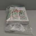 36 Inch Christmas Tree Skirt Faux Fur, White Soft Double Layer Plush Tree Skirt for Merry Christmas Party Christmas Tree Decoration Holiday Party Home Decor Indoor Outdoor B2