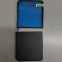 Ruky for Z Flip 7 Case, Full Body Cover Anti-Scratches Shockproof Hard PC Ultra-Thin, Support Wireless Charging Protective Phone Cover for Samsung Galaxy Z Flip 7, Black