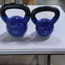 Yes4All 20 & 30 LB Kettlebells Vinyl Coated Cast Iron for Dumbbell Weights Exercises, Gym, Fitness, Full Body Workout Equipment Push up, Grip and Strength Training