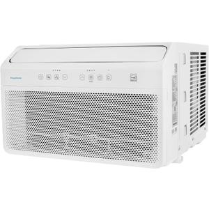 Keystone Energy Star 12,000 BTU Window Mounted Inverter Air Conditioner with Supplemental Heat, Quiet High Efficiency Window AC Unit with Remote for Apartment, Medium-Large Rooms up to 550-Sq.Ft.