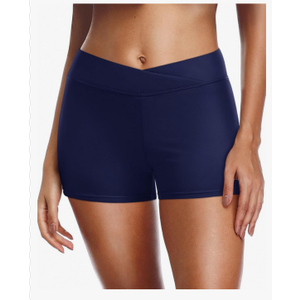 Yonique Womens Swim Shorts Bathing Suits Bottoms Swimsuit Bottoms, size Large, Blue
