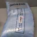 Lounsweer 8 Packs Satin Tablecloth 102 x 58 Inches Rectangle Table Cover Silk Smooth Fabric Party Table Cloth for Rectangle Parties, Holiday Dinner Wedding Banquet Decoration (Sky Blue)