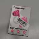 Skullcandy Smokin Buds Wireless Earbuds, Bluetooth Headphones, Noise Isolating Fit, Up to 20 Hours Battery, IPX4 Sweat and Water Resistant, Microphone for iPhone Android - Pink