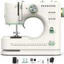 StitchMaster Pro:Ballet on twin needles.Sewing machine,sewing machine for beginners,Double needle and double thread,16 kinds of stitches.Sewing machine for Household, sewing machine for adults(White) (Basic Accessories)