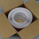 Vinyl Wall Base Baseboard Molding Trim 4" Flexible Self Adhesive Rubber Wall Base Moulding Trim Peel and Stick Design(20Ft, White)