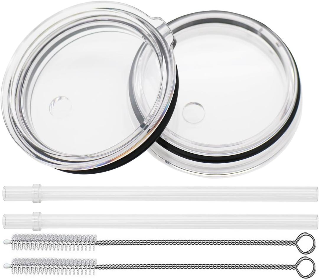 Staw Lid Replacement for 30oz YETI Tumbler, 26oz Cup, 35oz Straw Mug - Drinkware, Shatter-Proof, Dishwasher Safe