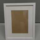 OMAIGAR 9x11 Picture Frame for 9by11 Poster Photo Canvas Certificate White High Transparent Photo Frame Wall Desktop Horizontal Vertical 9 x 11