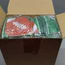 24 Pcs 16.9 Oz Football Plastic Cups Bulk Football Cooling Towel Set Includes 12 Footballs Theme Cups with Straw and Lid 12 Footballs Ice Towel for Sport Party Favors Team Gifts