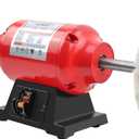 BLACKCUBE Bench Buffer Polisher Motor with 8 Inch Dual Buffering Wheels, Benchtop Polishing Machine for Jewelry, Metal, Wood, Plastic and Knife Sharpening