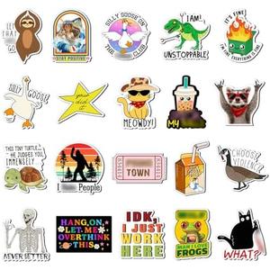 Ceenna 20 Pcs Funny Fridge Magnets Reusable Cute Animals and Words Fun Anime Refrigerator Magnets for Office Work Home Car Locker Cabinet Gifts Decorations(Stylish Style)
