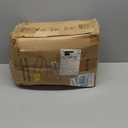 24" x 24" Patio Cushion Set Waterproof Outdoor Sectional Cushions Fade Resistant Seat and Pillow with Removable Cover for Patio Furniture, Blue and White Stripe