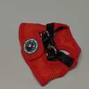 EcoBark Step in Dog Harness EcoFriendly Teacup Dog Harnesses for XXS Dogs Reflective and Adjustable Mini Body Halter Vest Tiny Soft Mesh Toy Breed Harness (Red, XXXS)