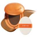 TIRTIR Mask Fit Ai Filter Cushion Foundation | AI-Like Semi-Matte Finish - Up to 72-Hour Medium to Full Coverage Korean BB Cushion Make up Beauty, #39W Caramel, 0.63 Fl Oz