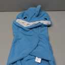 Lambs & Ivy Baby/Infant Luxury Cotton Terry Shark Hooded Bath Towel