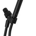 Delta Faucet 4-Spray Handheld Shower Head, Black Shower Head with Hose, Showerheads & Handheld Showers, Handheld Shower Heads, Detachable Shower Head, Hand Shower 2.5 GPM, Matte Black 75413DBL