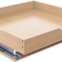 Pull Out Drawers for Cabinet Wood 24" W x 23" D x 4.5" H Slide Out Organizer and Storage Kitchen Cabinet Drawers Slide Out Shelves Pull Out Shelves in Kitchen Pantry Bathroom with Soft Close