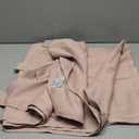 Sun Zero Easton Energy Saving Blackout Tab Top Curtain Panel, 40" x 84", Blush Pink