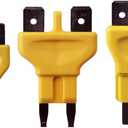 General Technologies Corp GTC CT6100 Fuse Socket Connector Kit , Yellow