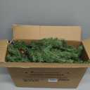 3FT Pre-lit Artificial Small Mini Christmas Tree with Warm White Multi-Color LED Lights, Remote Control and Timer, Perfect for Xmas Tabletop Decorations, Home, Kitchen, Dining Table top Green