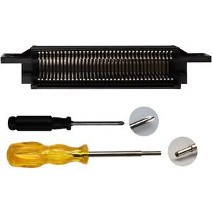 Cartridge Slot Replacement for Nintendo NES 8 Bit System 72 Pin Connector Cartridge Slot Replacement for NES with Screwdriver