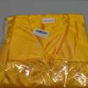 Newrara Adult Shiny Graduation Cap and Gown Tassel Set for High School & Bachelor (Yellow)