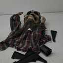 Halloween Animatronics Decorations Outdoor, Animated Zombie Groundbreaker Outside Decor, 25’’ Groundbreaker Skeleton Prop with Moving Arms & Green Light, Lawn Yard Haunted House Graveyard Decor