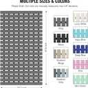MBOSS Bathtub Mat Non Slip, Shower Mat for Inside Shower, Suction Cups Design and Drain Holes, 27.5 X 15.7 Inch, Bathroom Essentials Safe, Easy to DIY Cut, Soft and Eco-Friendly Materials