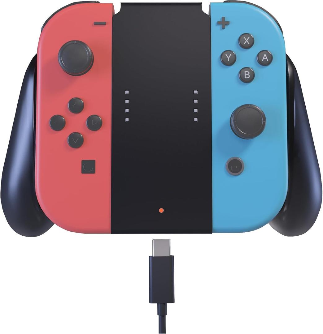 JoyCon Charger Grip for Switch Joy-Con Charging Controllers