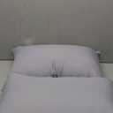 2 Pack Home Stain and Water Resistant Microfiber Bed Pillow 2-Pack, Standard