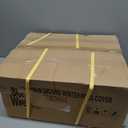 Blue Wave Bronze 25 ft x 45 ft Rectangular Winter In Ground Pool Cover  Blocks Debris & Sunlight with 8-Year Protection for Off-Season - With Solid Polyethylene Shield, 4 ft Overlap, Cable, Winch