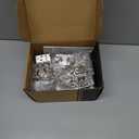 Chibery 30 Pack 3/4" Overlay 4D Soft Close Concealed Hinges for Face Frame Door, Adjustable Closing Speed, Smooth Slow Self Closing Hinges, Satin Nickel, 105 Open Angle Stainless Steel Cabinet Hinge