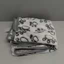 Luciphia Premium Soft Dog Blanket for Small Medium Large Dogs Washable 300GSM Fluffy Warm Fleece Puppy Cat Paw Print Pet Flannel Grey Paw L(41"x31")