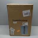 Large Outdoor Post Light Fixtures 21'' Lamp Post Light Fixture Black Finish Waterproof Anti-Rust Aluminum Pillar Outside Lighting for Walkway, Driveway, Patio, Porch