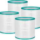 Lewtemi 4 Pack Replacement Filter Compatible with Dyson Tower Purifier TP01, TP02, TP03, AM11, BP01 Models, Green