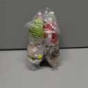 4 Pack Christmas Gnomes Knitted Wool Toys with Positive Card for Christmas Stocking Stuffers Gifts