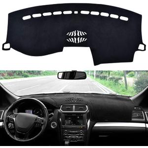 SPEEDWOW Dashboard Dash Board Cover Mat Carpet Compatible with 2011-2019 Explorer
