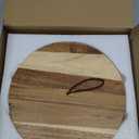 Authentic Wood and Ceramic Tortilla Warmer - Tortilla Holder with Lid - Bread Warmer - Pancake Holder- Roti Box - 8.5 Inches